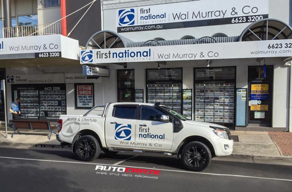 FORD RANGER MONSTER XD 2 MATTE BLACK